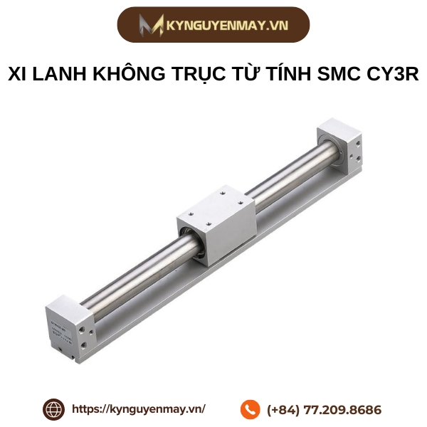 Bộ đôi xi lanh không trục từ tính SMC CY1R/CY3R20