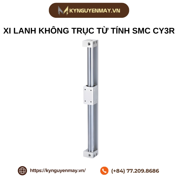 Bộ đôi xi lanh không trục từ tính SMC CY1R/CY3R20