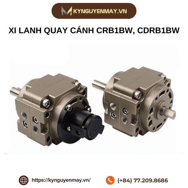 Xi lanh quay cánh CRB1BW, CDRB1BW