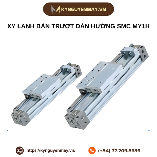 Xy lanh bàn trượt dẫn hướng SMC MY1H