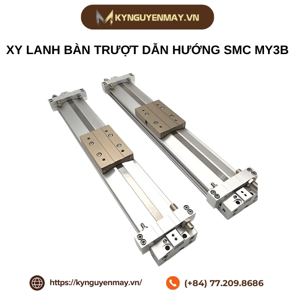 Xy lanh bàn trượt dẫn hướng SMC MY3B