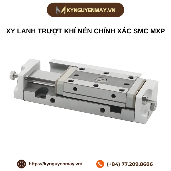 Xy lanh trượt khí nén chính xác SMC MXP