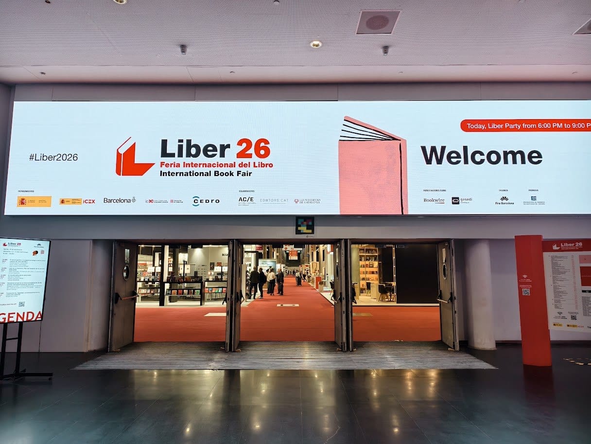 Đại diện Nhã Nam tham dự hội sách LIBER 2026