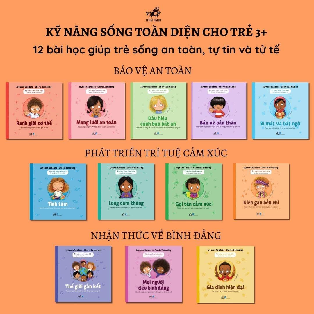 KỸ NĂNG SỐNG TOÀN DIỆN CHO TRẺ TỪ 3 TUỔI