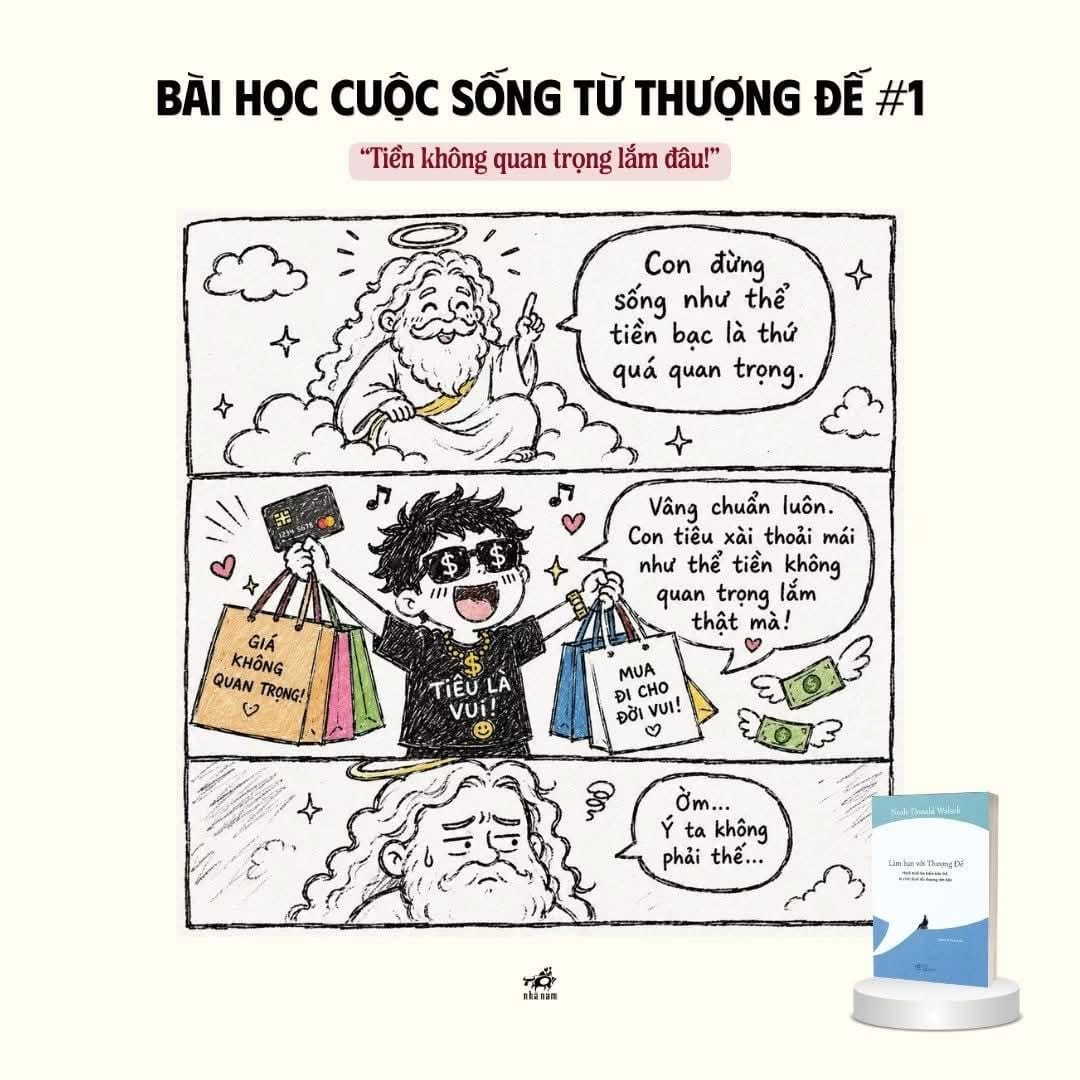 BÀI HỌC CUỘC SỐNG TỪ THƯỢNG ĐẾ #1: TIỀN KHÔNG QUAN TRỌNG LẮM ĐÂU