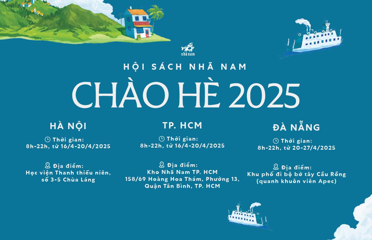 HỘI SÁCH NHÃ NAM CHÀO HÈ 2025