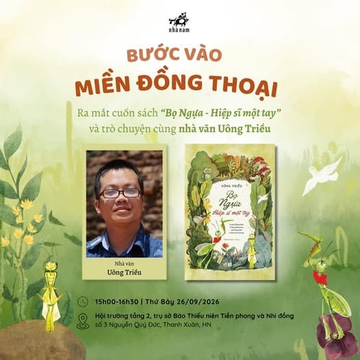 BƯỚC VÀO MIỀN ĐỒNG THOẠI CÙNG NHÀ VĂN UÔNG TRIỀU