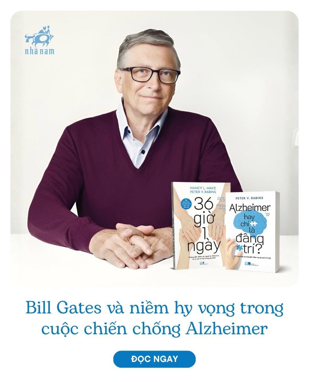 Ngay cả Bill Gates cũng không thể giữ cha mình khỏi Alzheimer