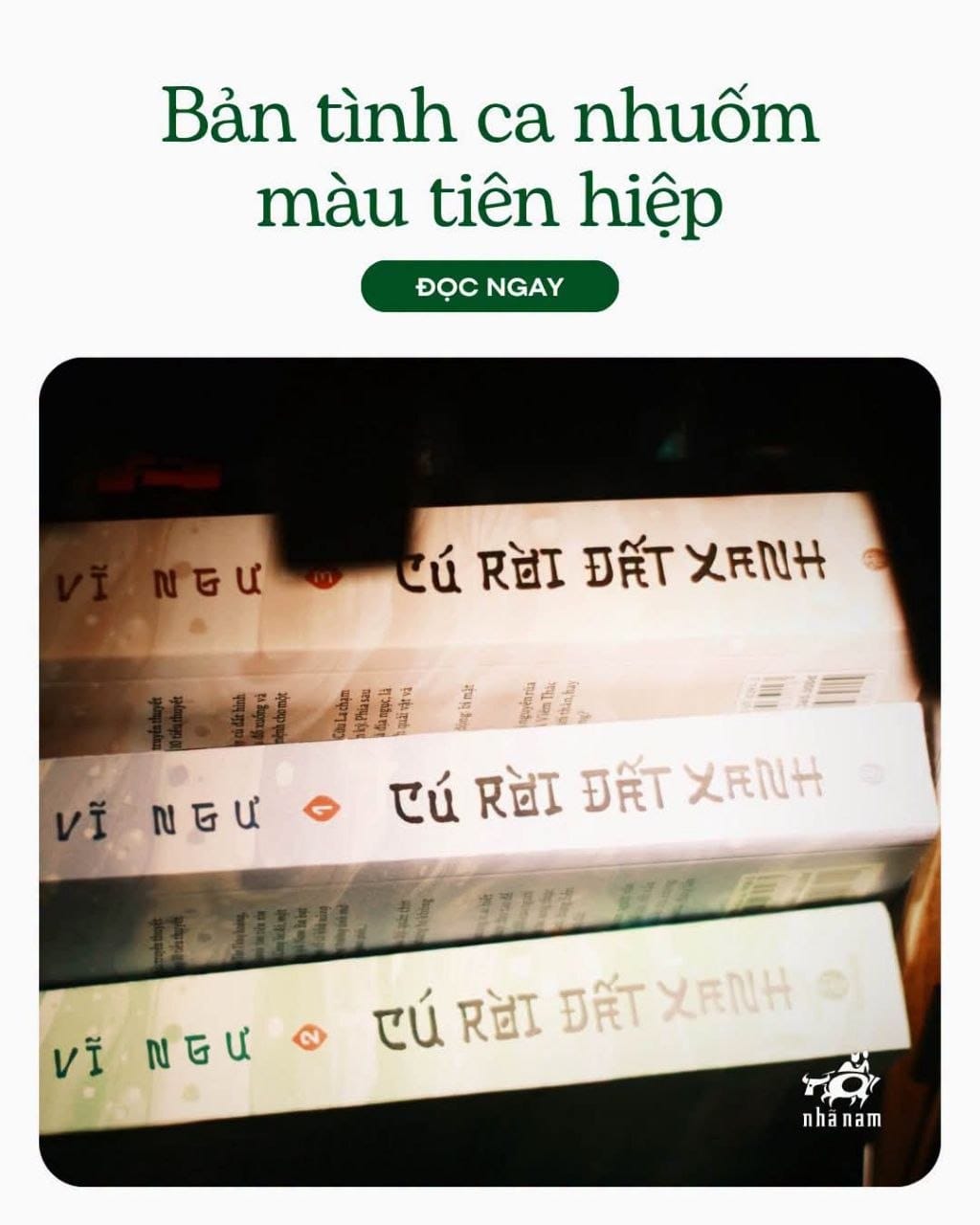 CÚ RỜI ĐẤT XANH - BẢN TÌNH CA NHUỐM MÀU TIÊN HIỆP