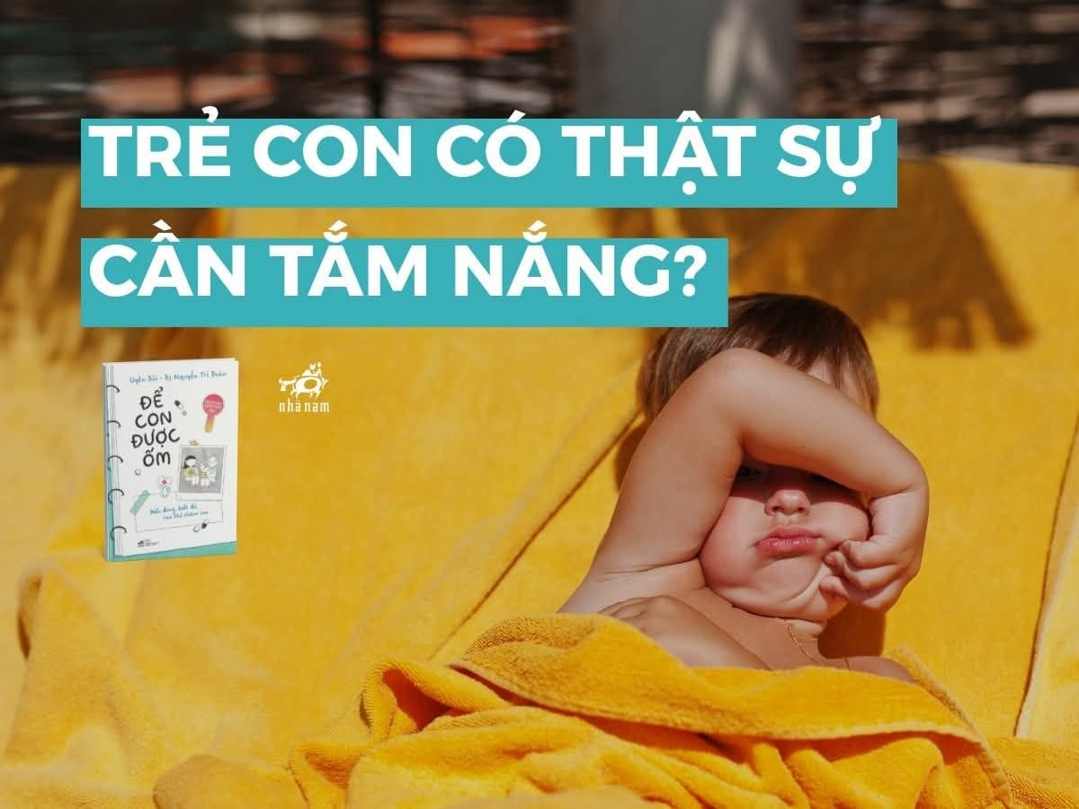 Có nên tắm nắng cho trẻ sơ sinh để bổ sung vitamin D?