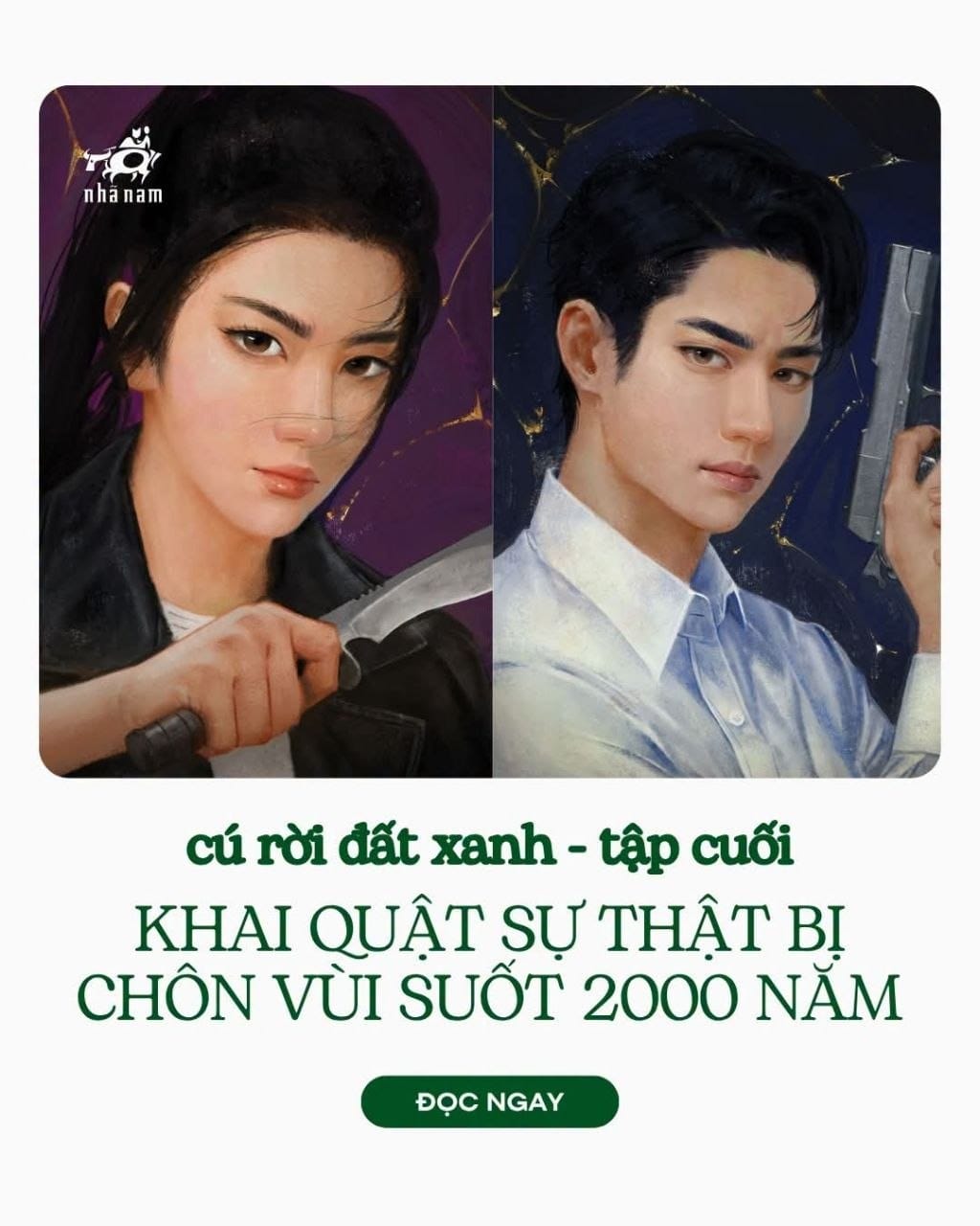 CÚ RỜI ĐẤT XANH TẬP 3: SỰ THẬT CHÔN VÙI HAI NGÀN NĂM SẮP PHƠI BÀY