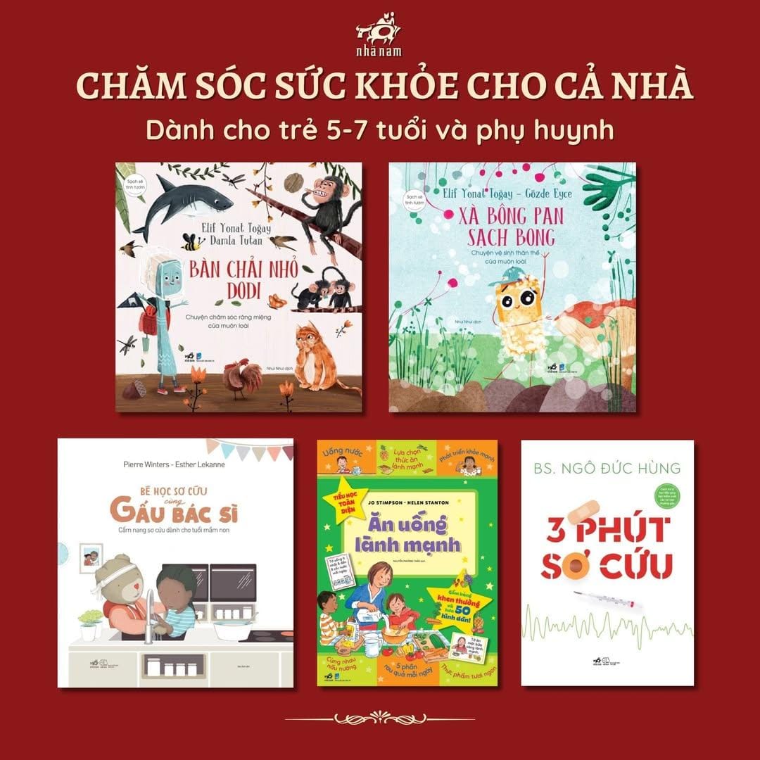 BỘ SÁCH CHĂM SÓC SỨC KHỎE CHO CẢ GIA ĐÌNH