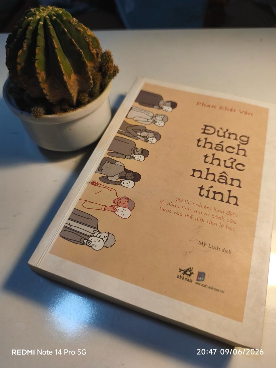 REVIEW SÁCH ĐỪNG THÁCH THỨC NHÂN TÍNH - PHAN KHẢI VĂN