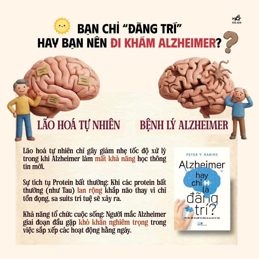 Bạn chỉ đãng trí hay bạn nên đi khám Alzheimer?