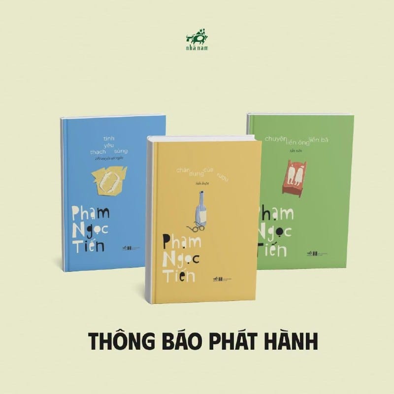 [THÔNG BÁO PHÁT HÀNH] CHÂN DUNG CỦA RƯỢU, TÌNH YÊU THẠCH SÙNG, CHUYỆN LIỀN ÔNG LIỀN BÀ