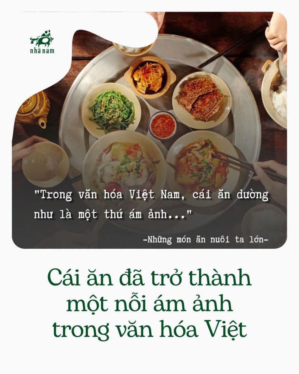 Cái ăn đã trở thành một nỗi ám ảnh trong văn hóa Việt
