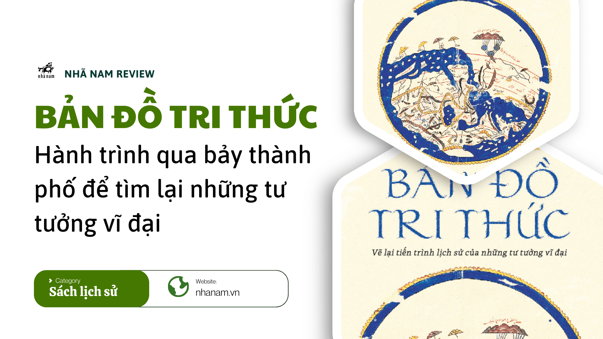 Bản đồ tri thức – Hành trình qua bảy thành phố để tìm lại những tư tưởng vĩ đại