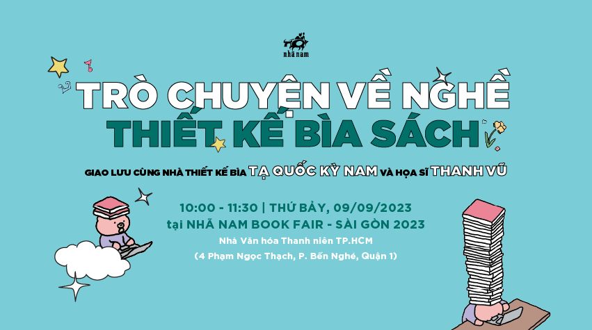 SỰ KIỆN: TRÒ CHUYỆN VỀ NGHỀ THIẾT KẾ BÌA SÁCH
