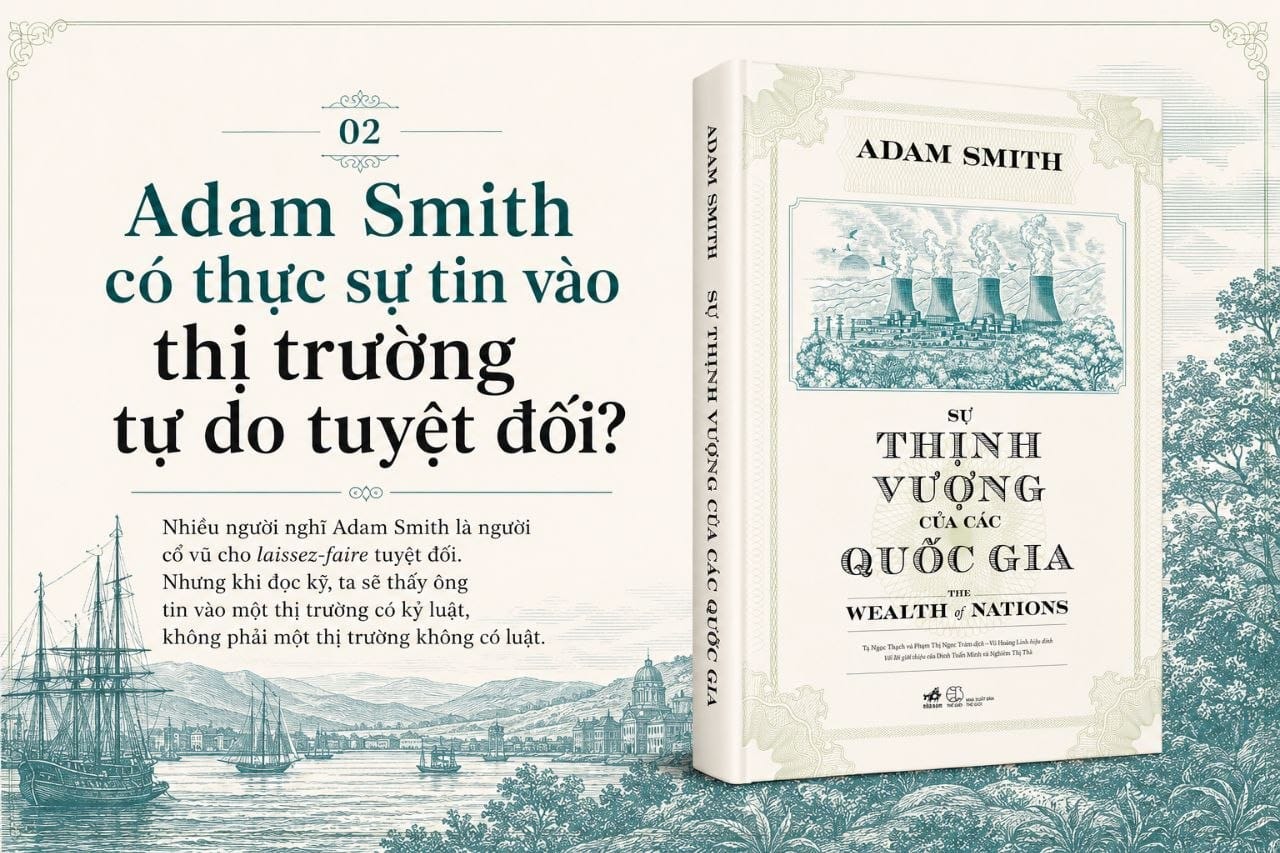 ADAM SMITH CÓ THỰC SỰ TIN VÀO THỊ TRƯỜNG TỰ DO TUYỆT ĐỐI?