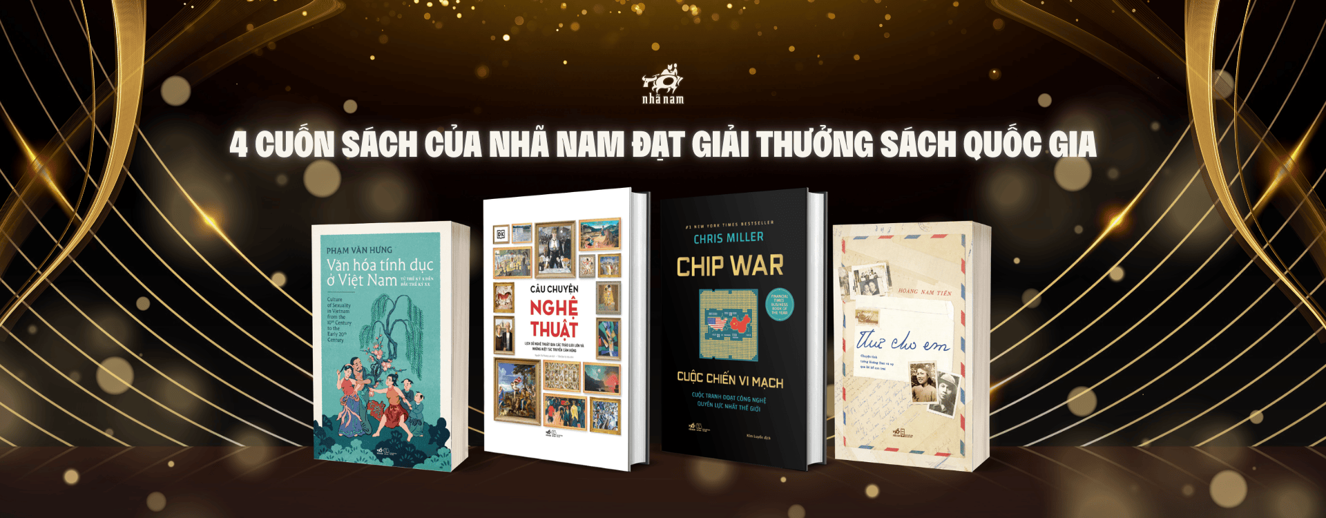 Dấu ấn Nhã Nam tại Giải thưởng Sách Quốc gia VIII