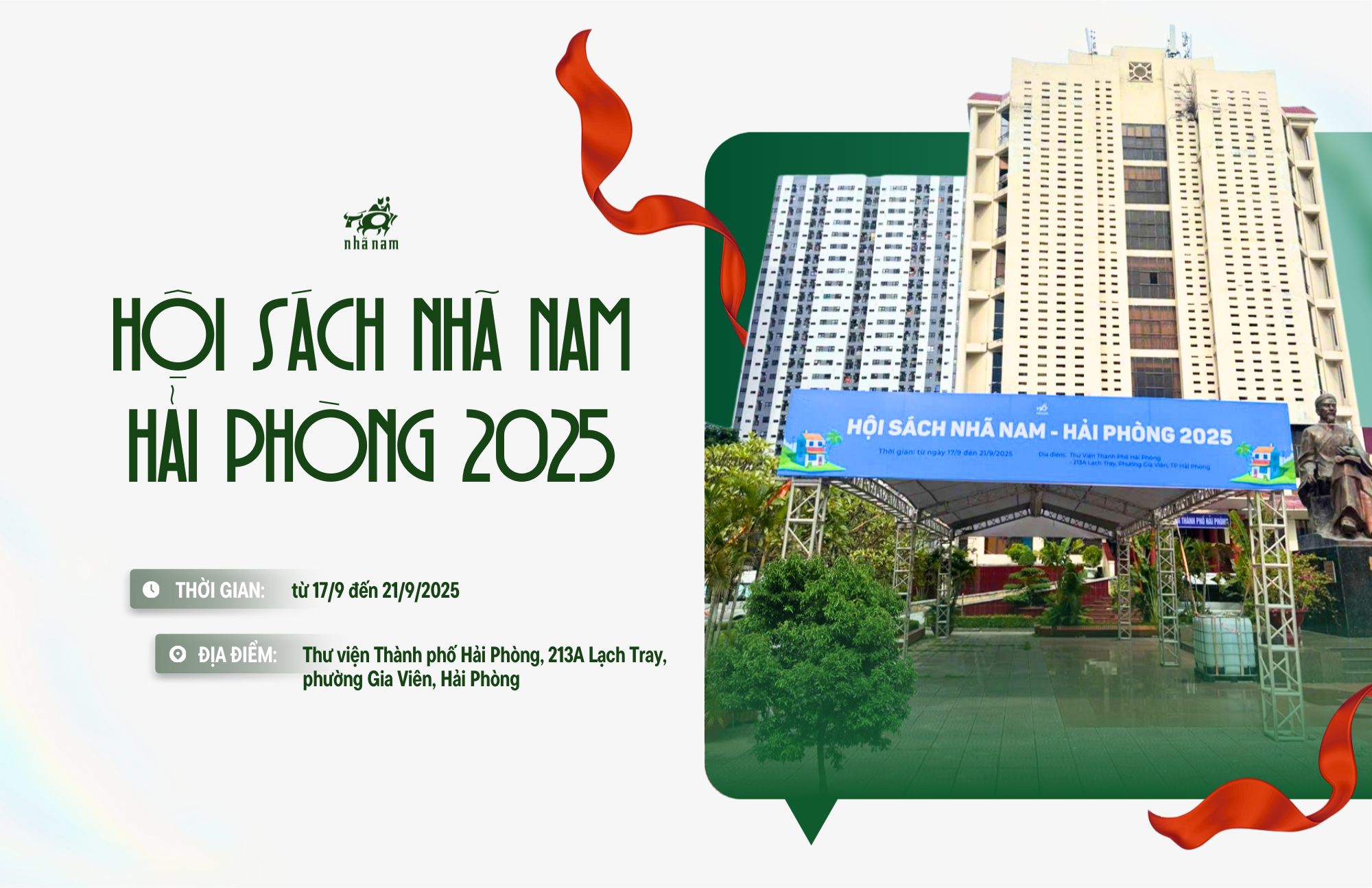 HỘI SÁCH NHÃ NAM TẠI HẢI PHÒNG