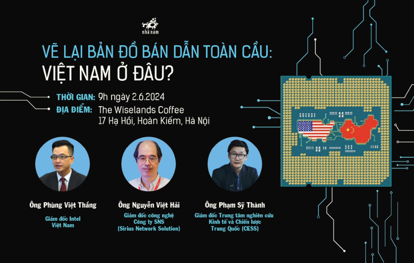 Sự kiện ra mắt cuốn sách “Chip War - Cuộc chiến vi mạch”: Vẽ lại bản đồ bán dẫn toàn cầu: Việt Nam ở đâu?