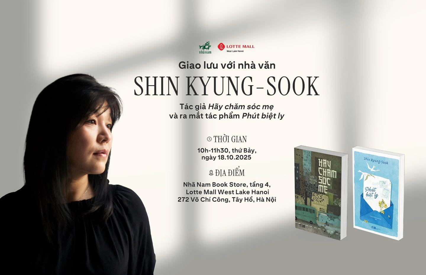 GIAO LƯU VỚI TÁC GIẢ HÃY CHĂM SÓC MẸ TẠI HÀ NỘI