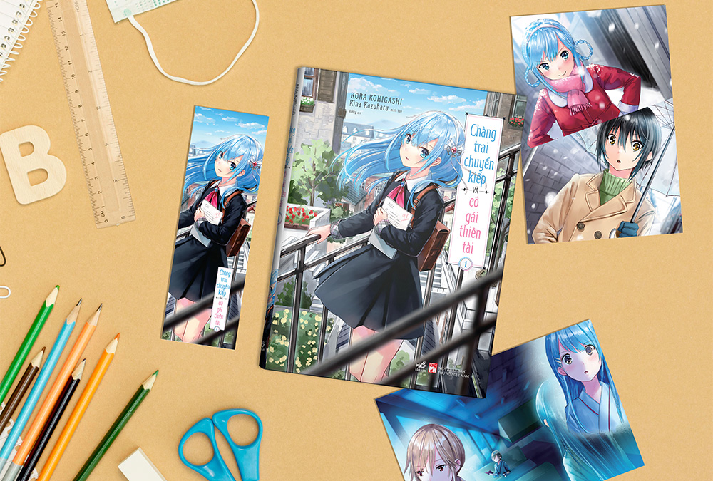 Review Sách: Chàng trai chuyển kiếp và Cô gái thiên tài 01 - Nora Kohigashi