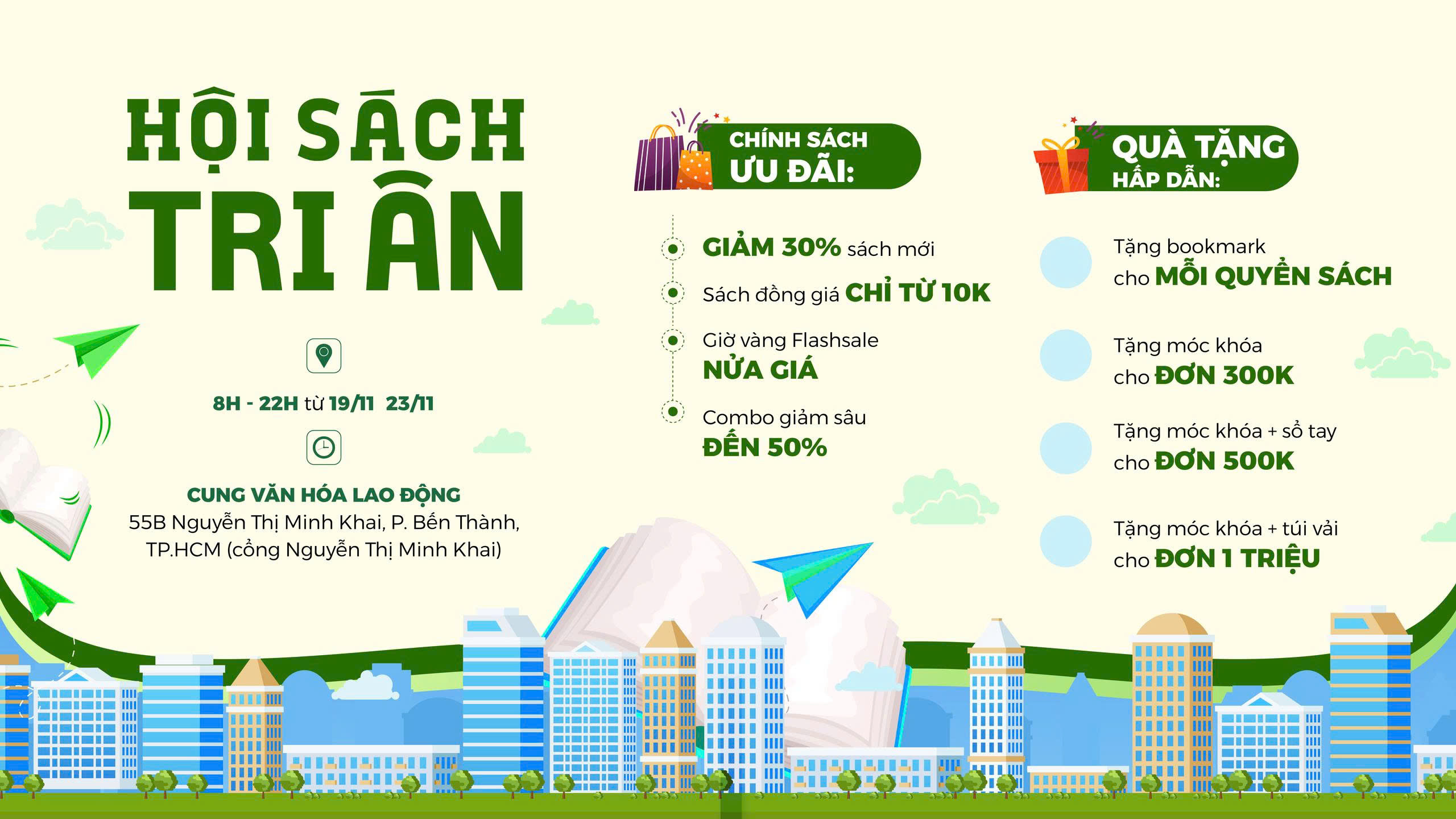 NHÃ NAM BOOKFEST - HỘI SÁCH TRI ÂN