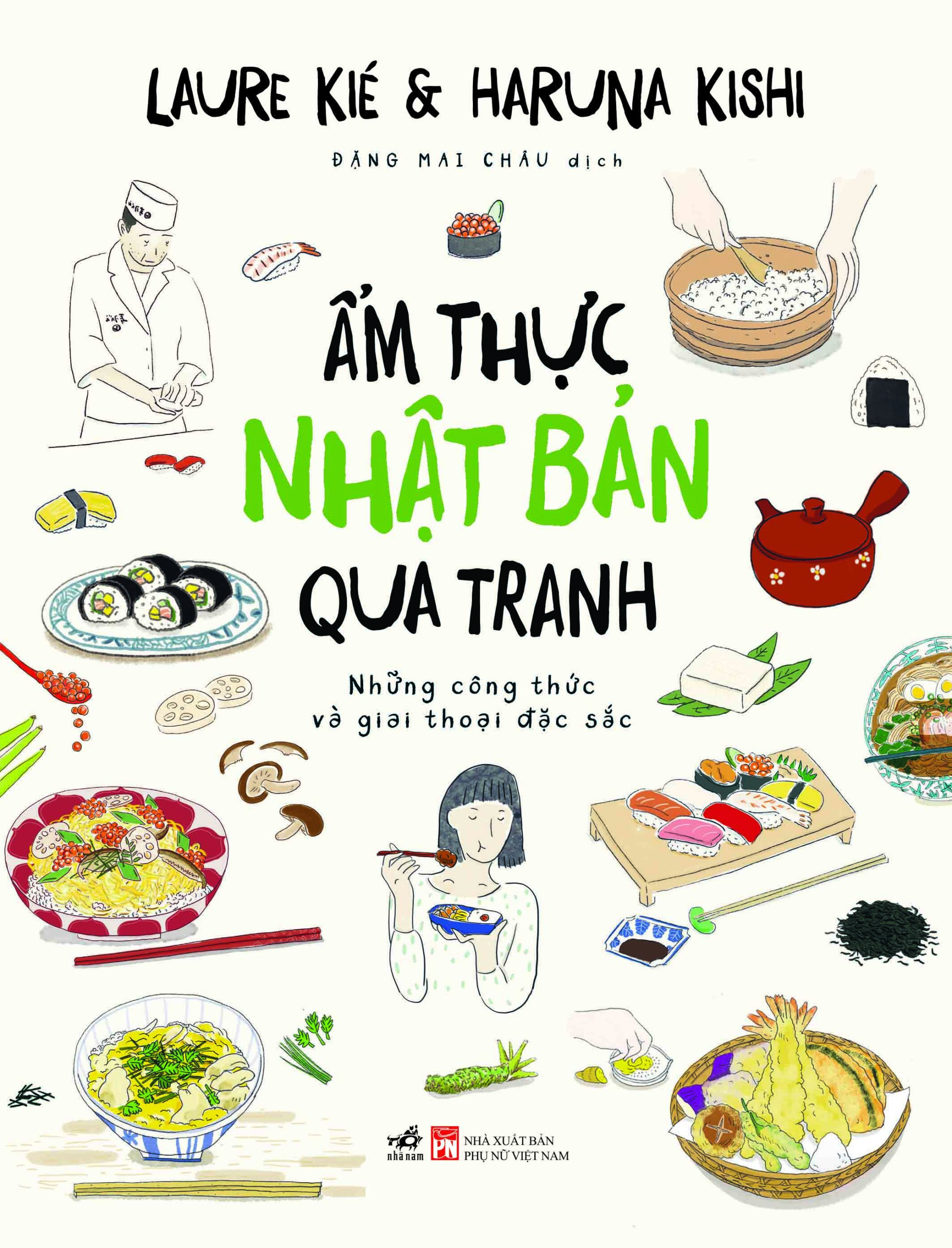Ẩm thực Nhật Bản qua tranh: Những công thức và giai thoại đặc sắc