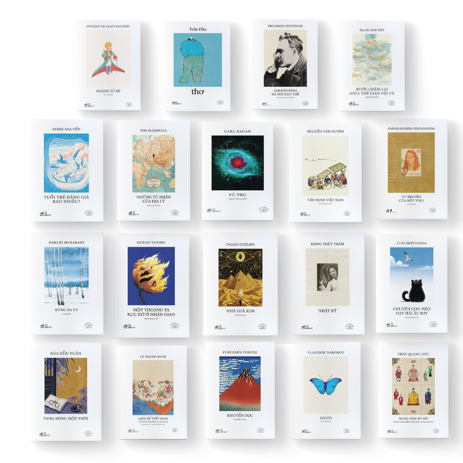 TRỌN BỘ 20 ẤN PHẨM ĐẶC BIỆT KỶ NIỆM 20 NĂM NHÃ NAM