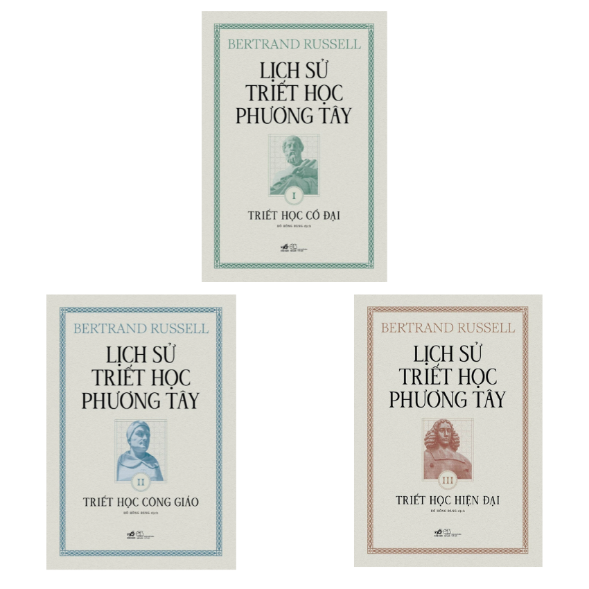 BỘ LỊCH SỬ TRIẾT HỌC PHƯƠNG TÂY ( 3 CUỐN)