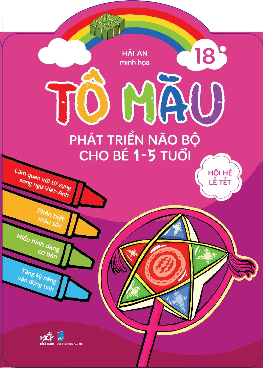 Tô màu phát triển não bộ cho bé 1-5 tuổi (Tập 18)