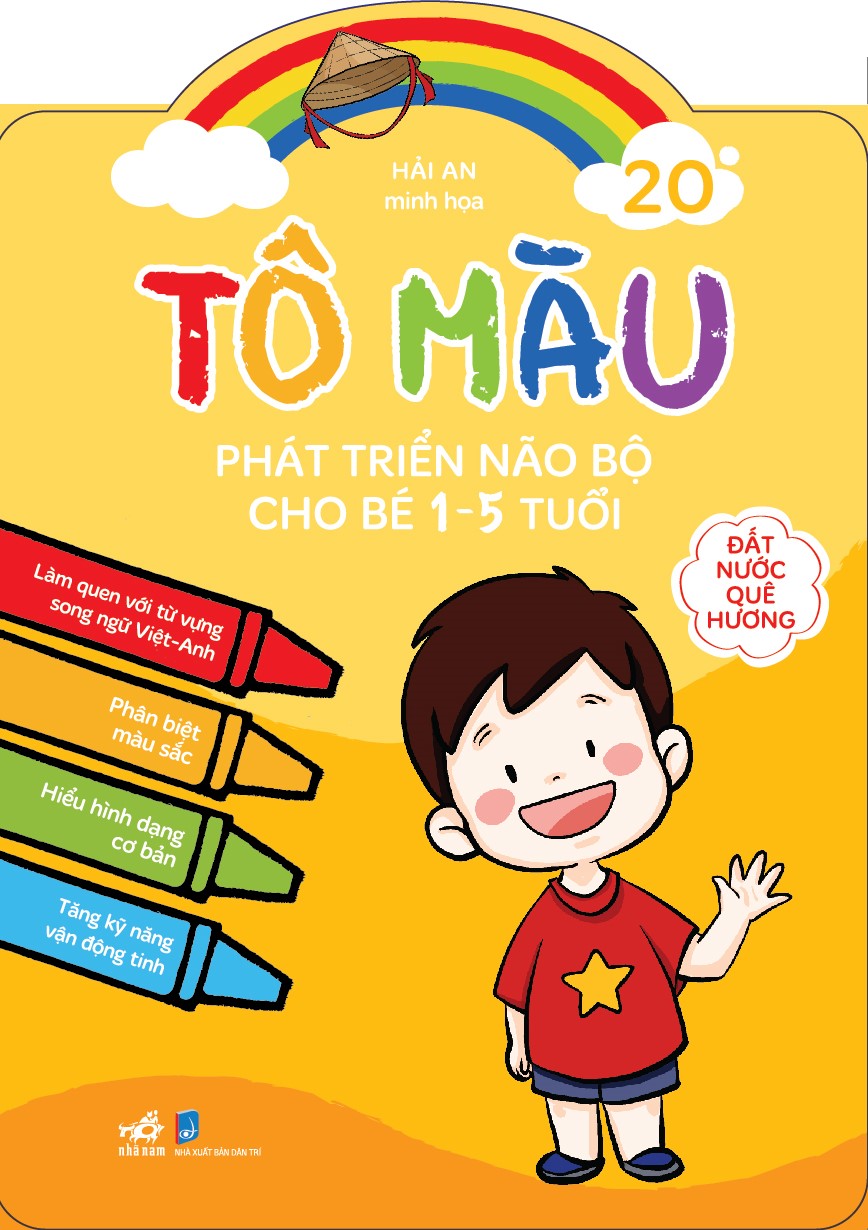 Tô màu phát triển não bộ cho bé 1-5 tuổi (Tập 20)