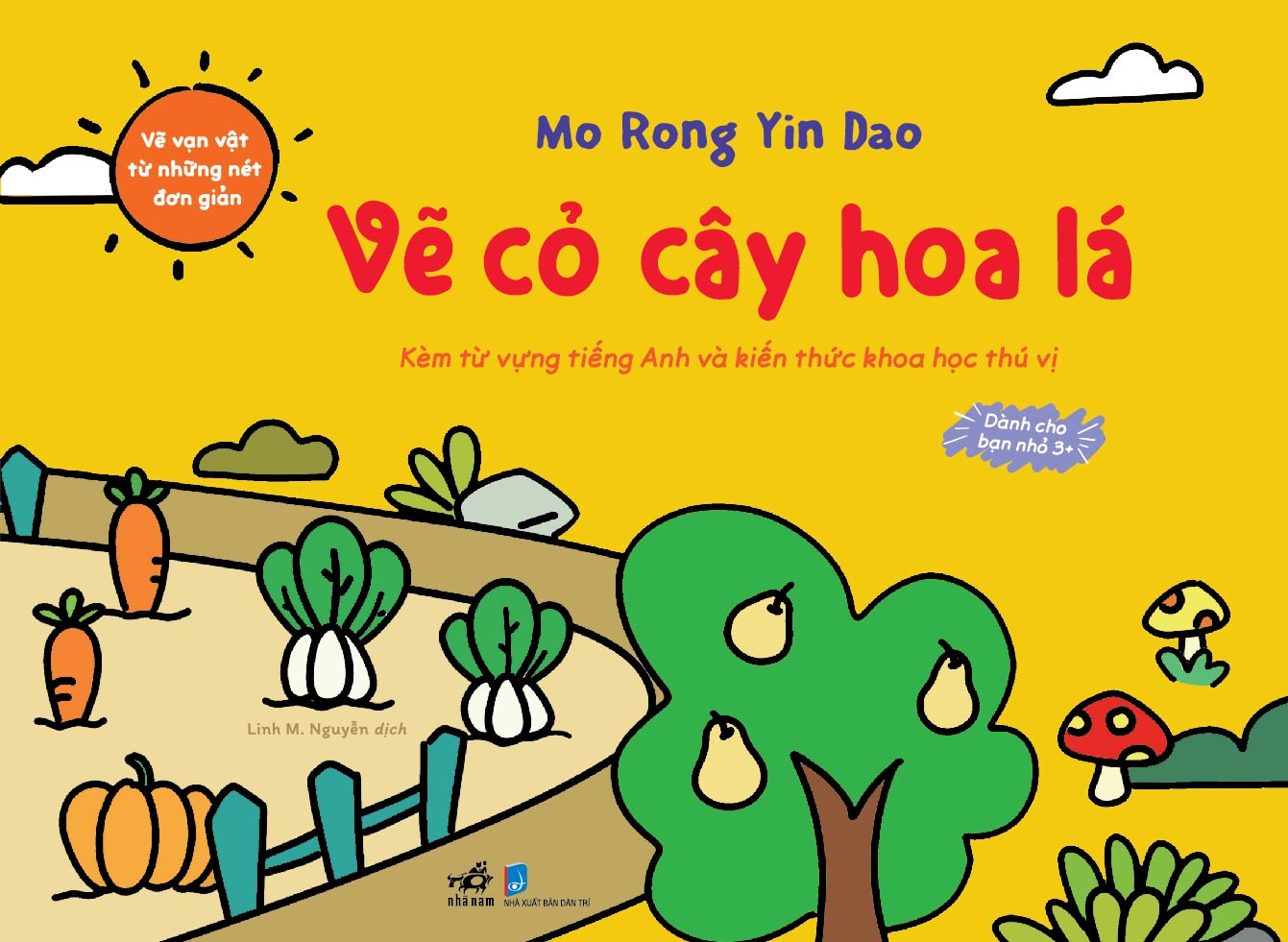 VẼ VẠN VẬT TỪ NHỮNG NÉT ĐƠN GIẢN - VẼ CỎ CÂY HOA LÁ