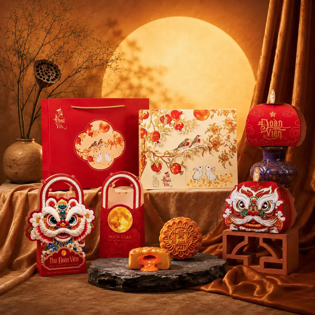 Hộp trung thu 1 bánh