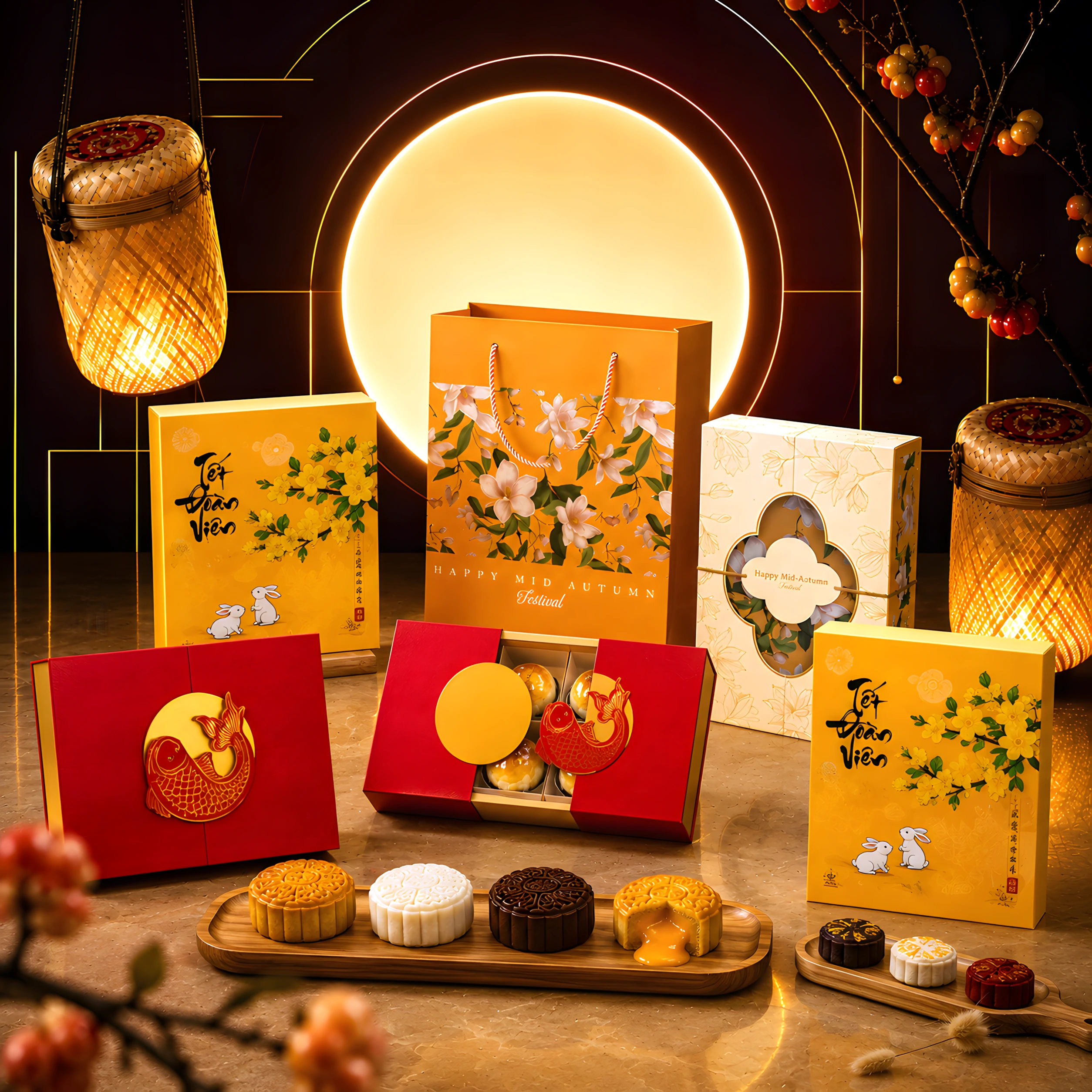 Hộp trung thu 6 bánh