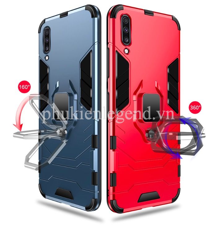 Ốp lưng SamSung Galaxy A50/A50s iron man chống sốc kèm iring
