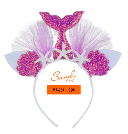 HL431 - Cài Nàng Tiên Cá Lấp Lánh