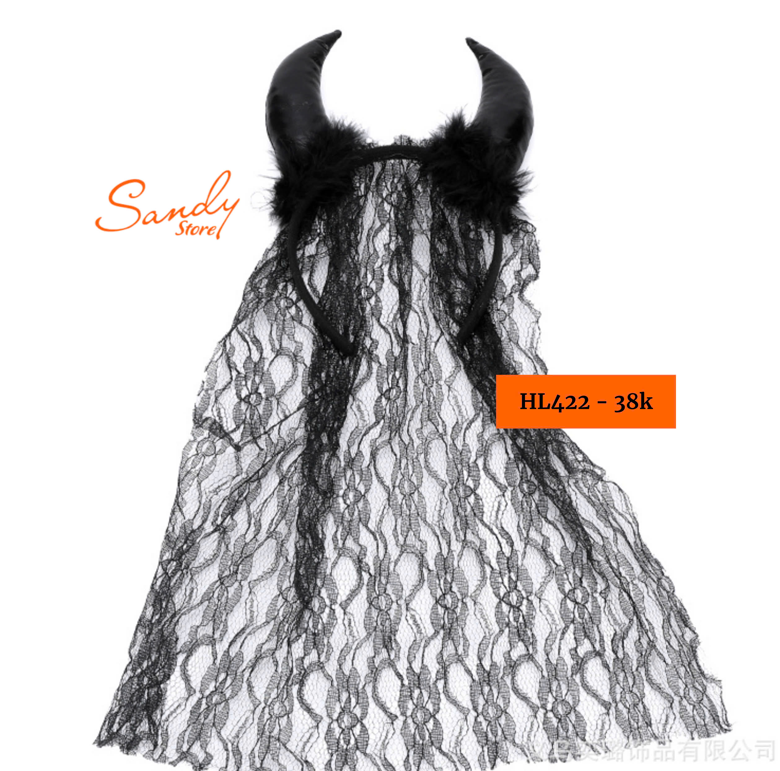 HL422 - Cài Sừng Ren