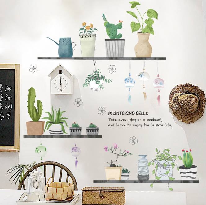 DC41 - PLANTS AND BELLS (Kích thước khổ giấy: 60*90cm)