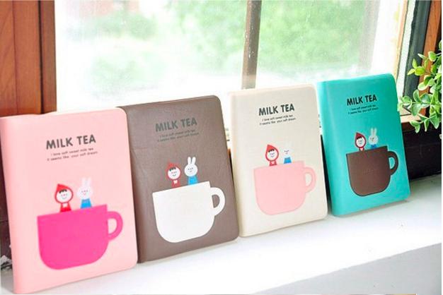 💕💕💕 SỔ BÌA DẺO MILKTEA 💕💕💕