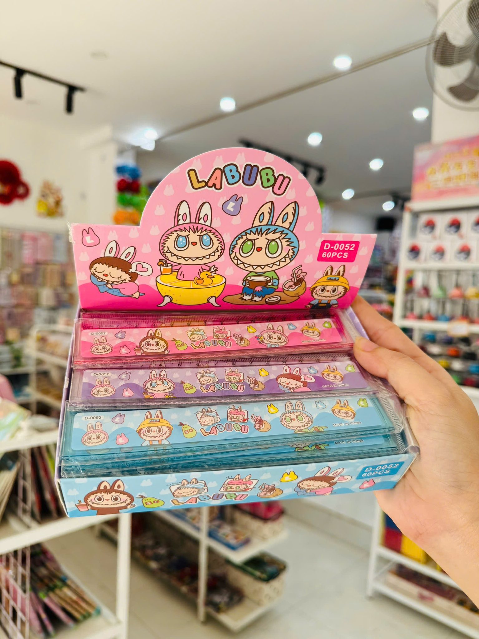 Thước hoạt hình 15cm