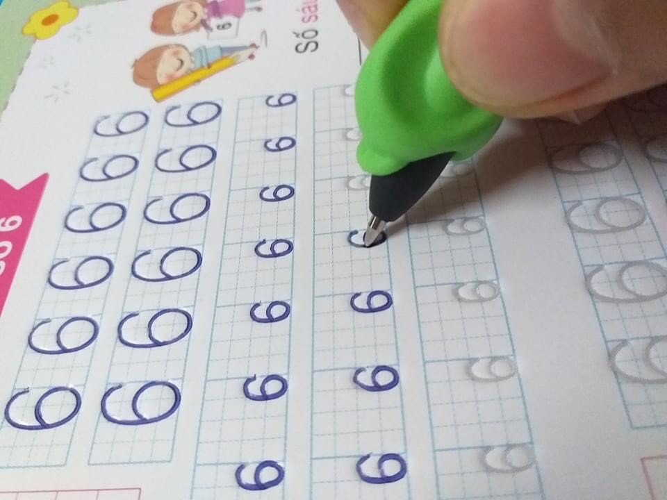 Combo 2 Quyển Luyện Viết + Luyện Chữ Số - Sandy Store