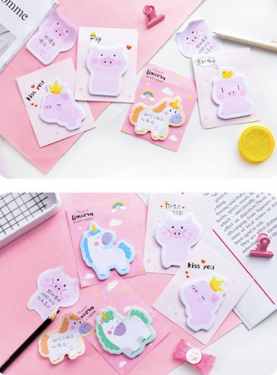 Sticky Note Heo Hồng/Pony