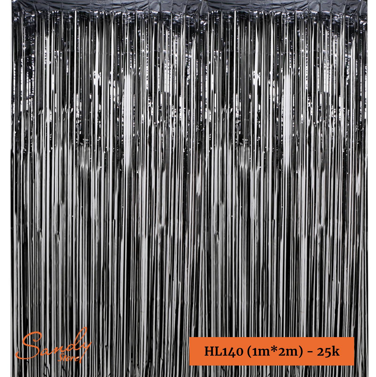 HL140 - Rèm Tua Rua Đen (1m*2m)