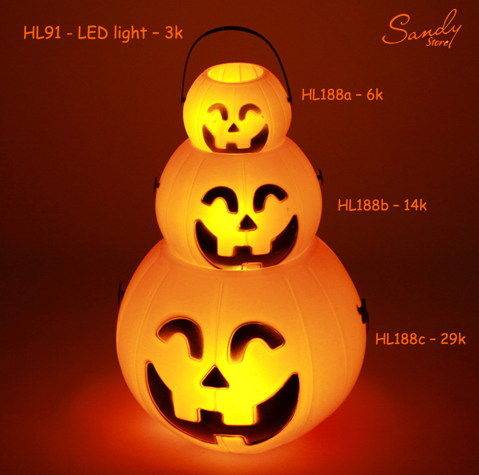 HL188b - Bí Nhựa Trung (11cm)