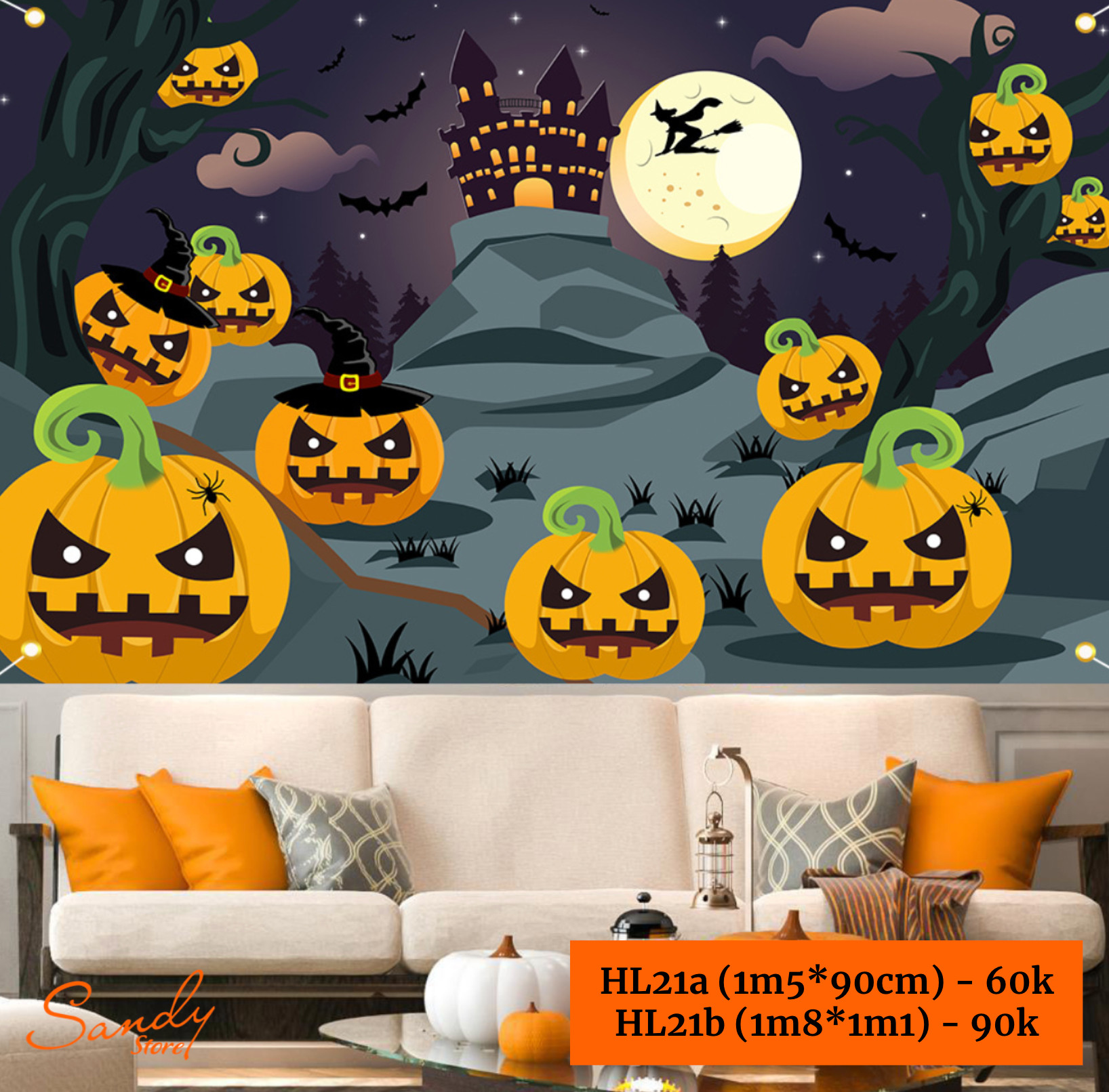 HL21a - Poster Bí Ma (1m5*90cm)