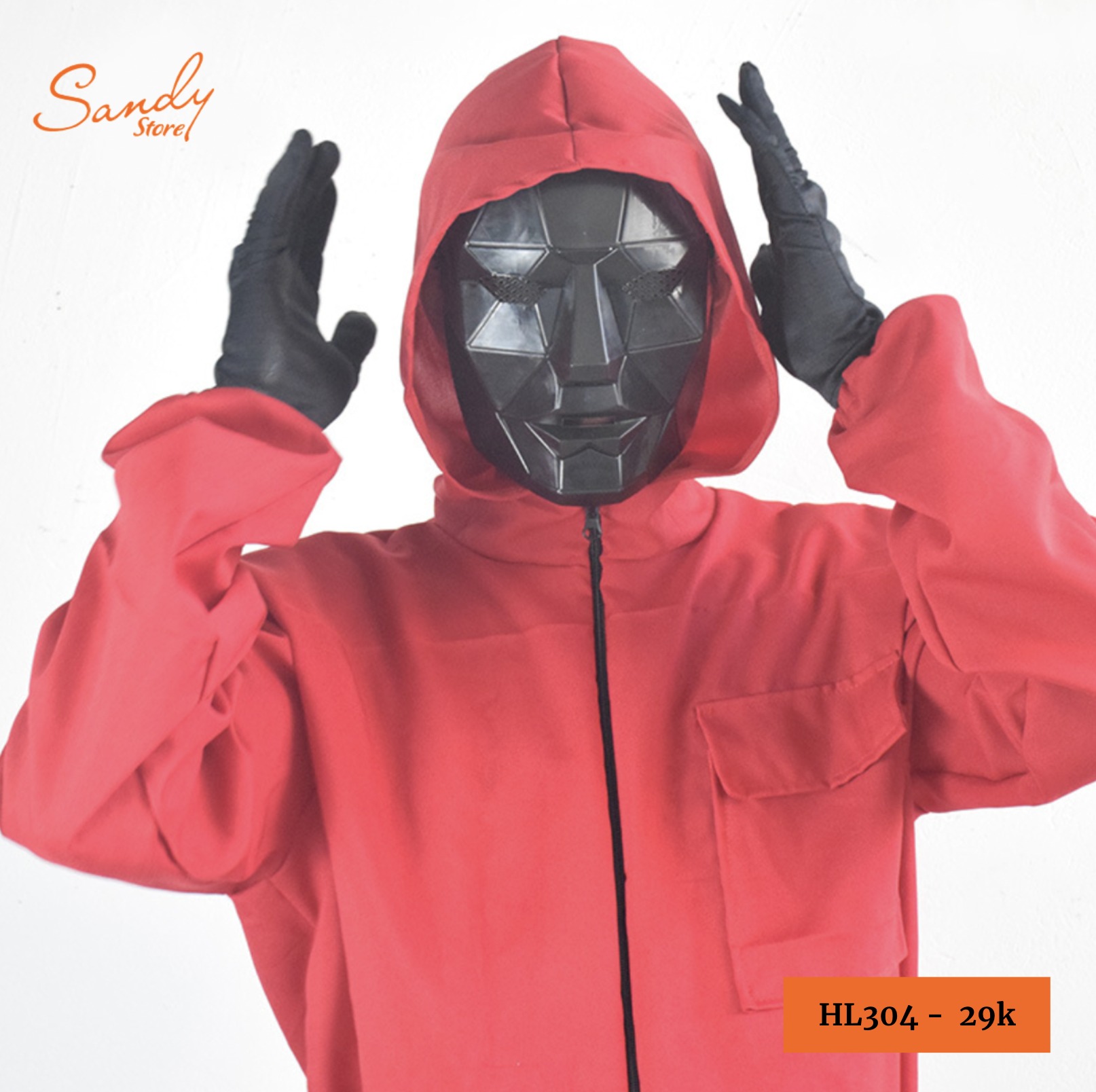 HL304 - Mặt Nạ Squid Game Thủ Lĩnh