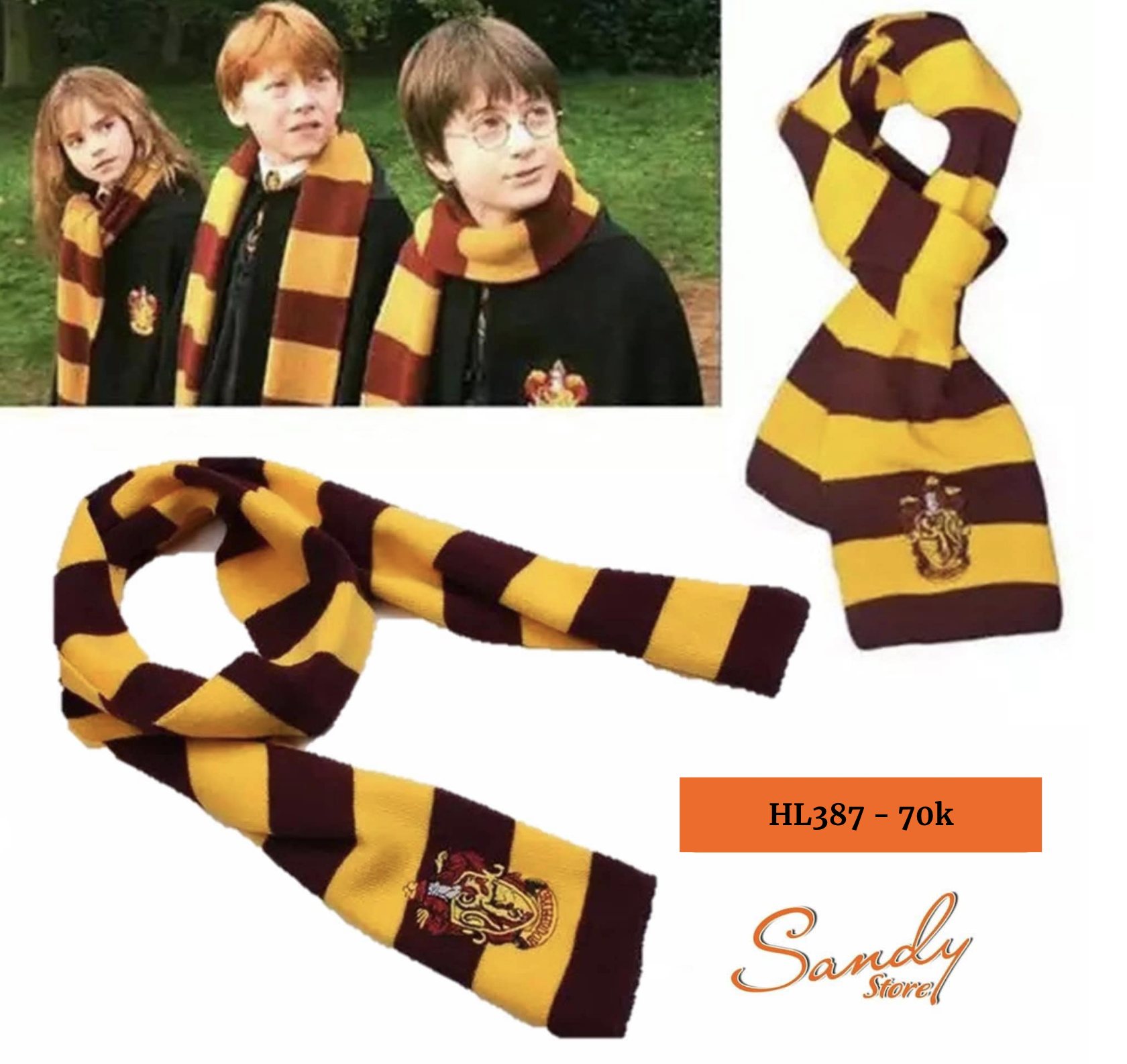 HL387 - Khăn Choàng Harry Potter